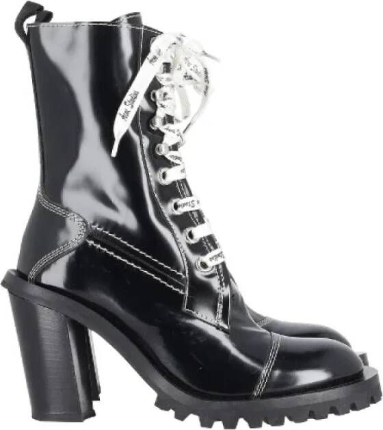 Acne Studios Pre-owned Leather boots Black Dames