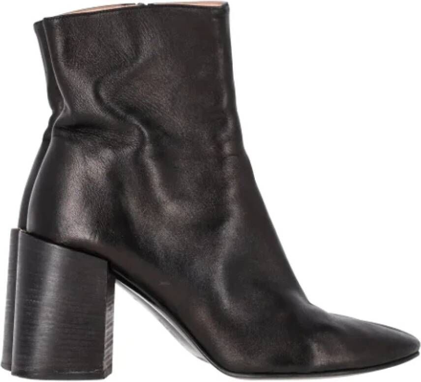 Acne Studios Pre-owned Leather boots Black Dames
