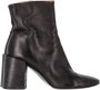 Acne Studios Pre-owned Leather boots Black Dames - Thumbnail 1