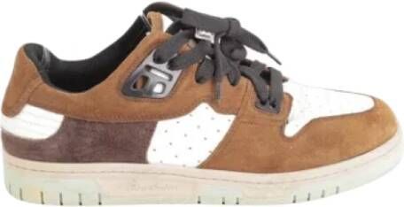 Acne Studios Pre-owned Leather sneakers Brown Dames