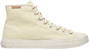 Acne Studios High Top Sneakers Geel Heren
