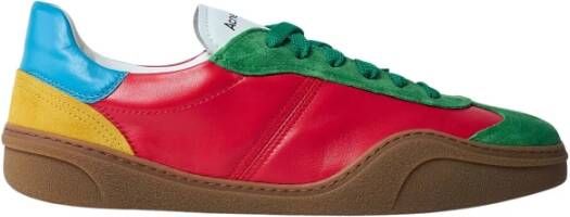 Acne Studios Suede Low-Top Sneakers