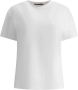 Acne Studios Wit T-shirt met gezichtslogo - Thumbnail 1