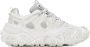 Acne Studios Bolzter Tumbled Low-Top Sneakers White Heren - Thumbnail 1