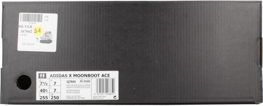 Adidas X Moon Boot Ace Mid Laarzen Zilver 1 3 Mesh Synthetisch - Foto 2