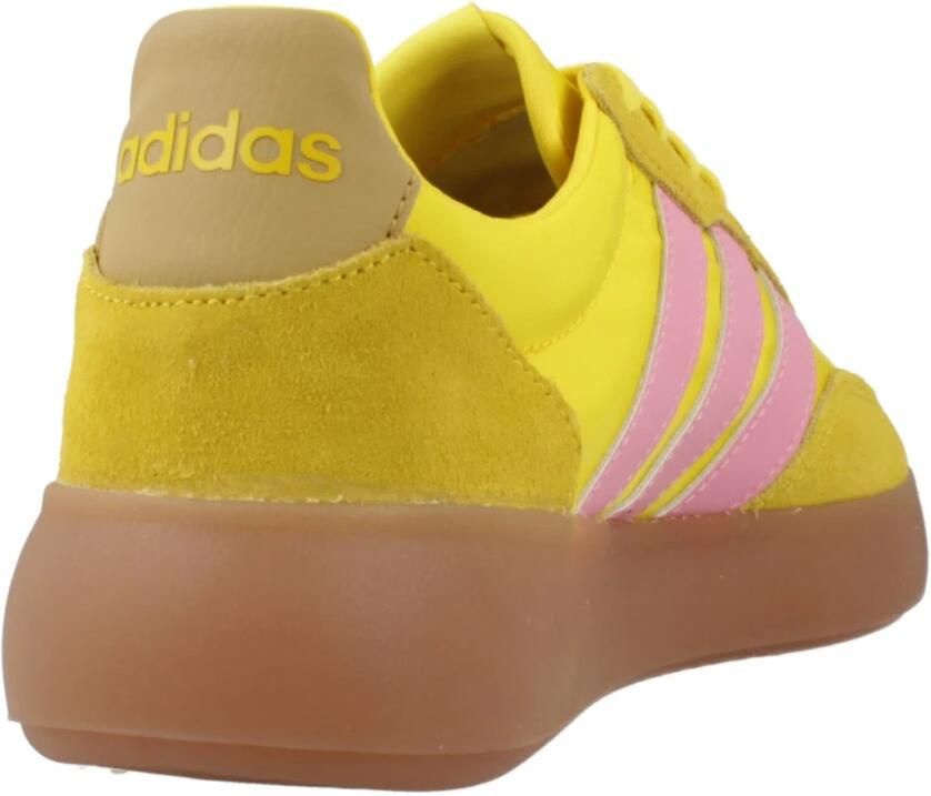 Adidas Barreda Decode suède dames sneakers geel 1 3 Echt leer Uitneembare zool - Foto 3