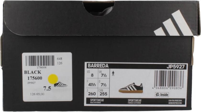 Adidas Barreda Schoenen Zwart 1 3 Man - Foto 4