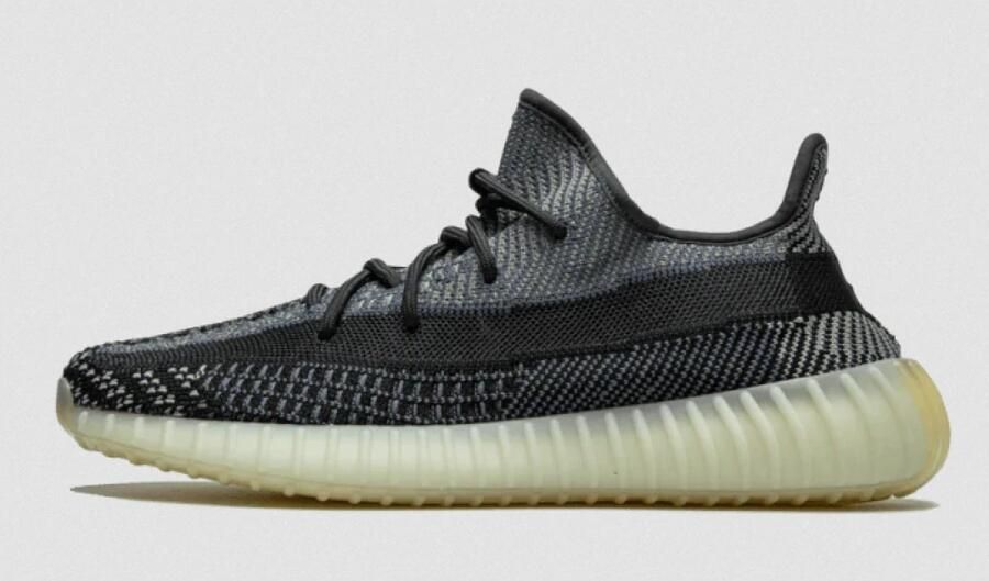 Adidas yeezy Boost Lage sneakers Leren Sneaker Zwart