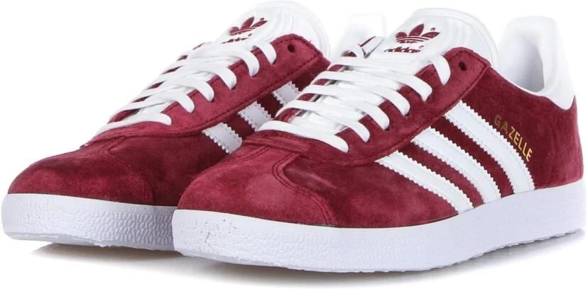 Adidas Originals Gazelle Shoes Collegiate Burgundy Cloud White Cloud White- Collegiate Burgundy Cloud White Cloud White