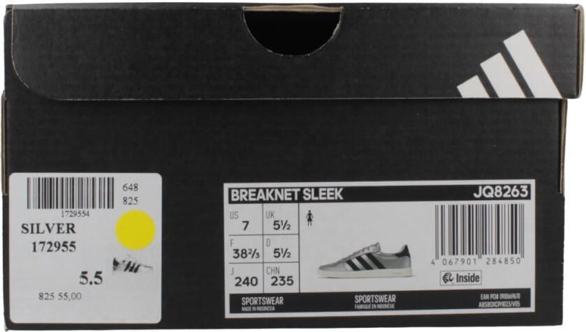 Adidas Sportswear Breaknet Sleek Schoenen Dames Zilver - Foto 1