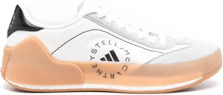 ADIDAS BY STELLA MCCARTNEY Sportschoen 'Court' lichtgrijs zwart wit