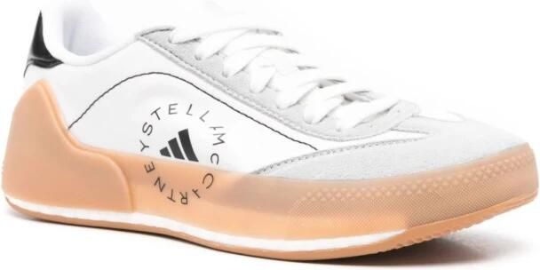 ADIDAS BY STELLA MCCARTNEY Sportschoen 'Court' lichtgrijs zwart wit - Foto 3