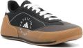 Adidas by Stella McCartney Zwarte Zijde & Nylon Sneakers - Zwart