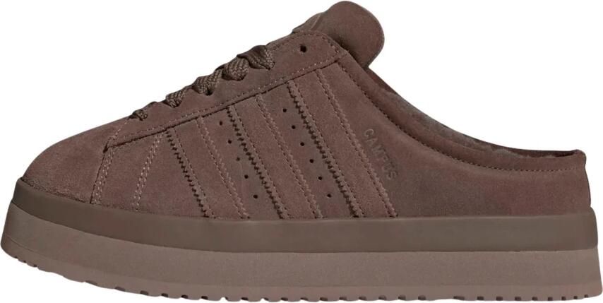 Adidas Campus Slippers en Sandalen Dames Bruin Suède