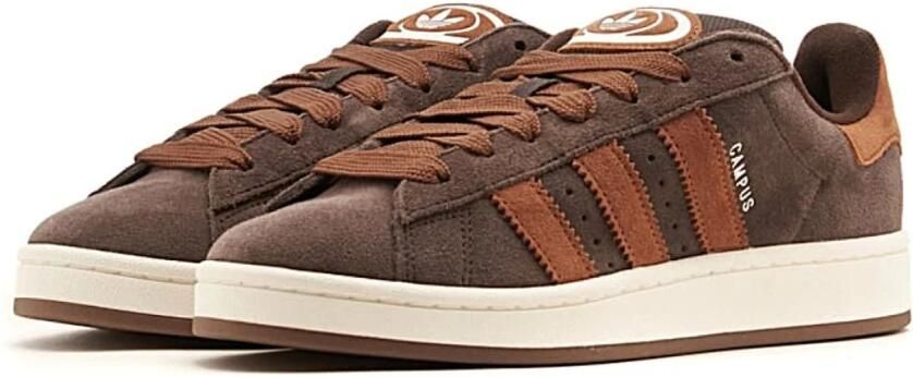 Adidas Originals Campus 00s Dark Brown Preloved Brown Cloud White- Dames Dark Brown Preloved Brown Cloud White - Foto 3