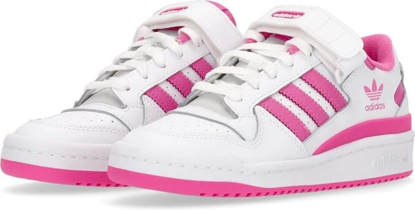 Adidas Originals Forum Low Schoenen Cloud White Screaming Pink Cloud White - Foto 5