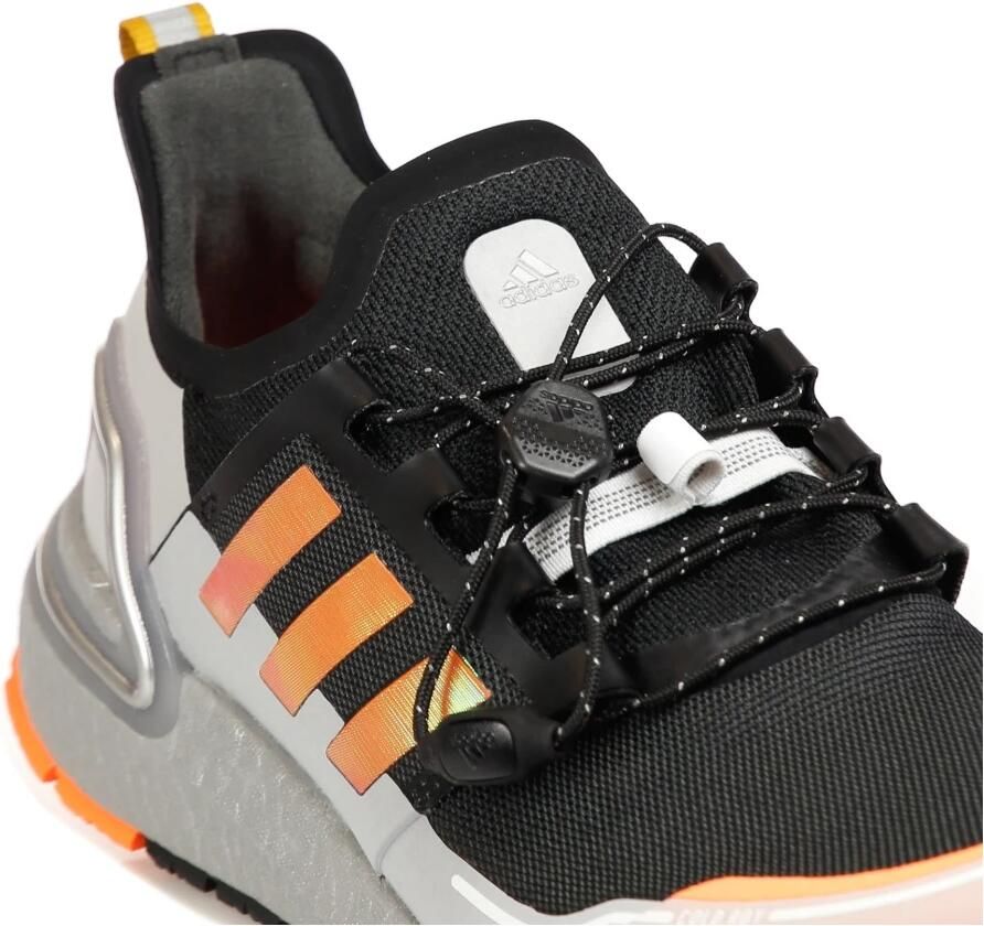 Adidas Core Black Lage Sneakers met Snelle Veters Multicolor Heren - Foto 2