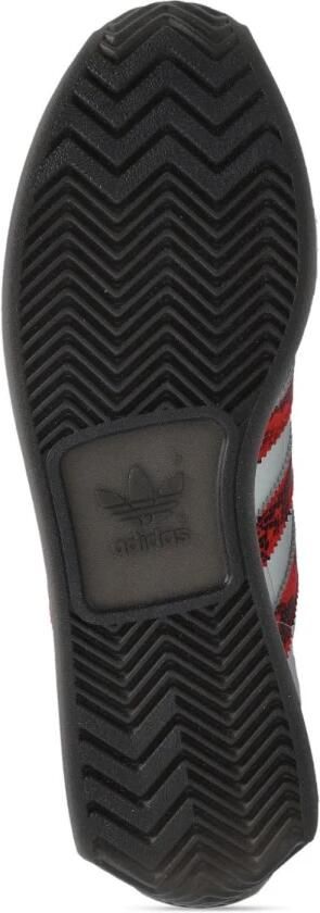 Adidas Grijze Leren Sneakers met Snakeskin Detail - Foto 3