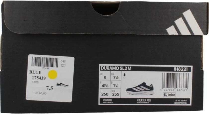 Adidas Performance Duramo SL 2 Hardloopschoenen Unisex Blauw - Foto 2