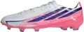 Adidas F50 Hyperfast Pro Gras Voetbalschoenen (FG) Wit Paars Roze - Wit