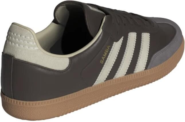 Adidas Originals Samba OG Brown Putty Grey Gold Metallic- Brown Putty Grey Gold Metallic - Foto 4