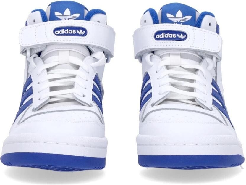 Adidas Originals Forum Mid Schoenen Cloud White Royal Blue Cloud White Dames - Foto 5