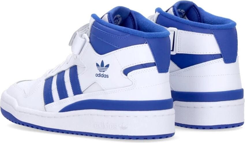 Adidas Originals Forum Mid Schoenen Cloud White Royal Blue Cloud White Dames - Foto 7