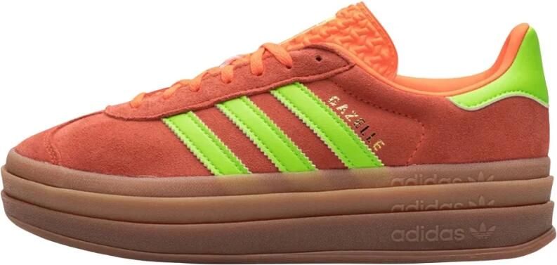 Adidas Originals Gazelle Bold W Sneaker Fashion sneakers Schoenen solar orange solar green gum m2