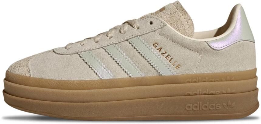 Adidas Originals Sneakers Gazelle Bold Grijs Crew White Bruin Dames