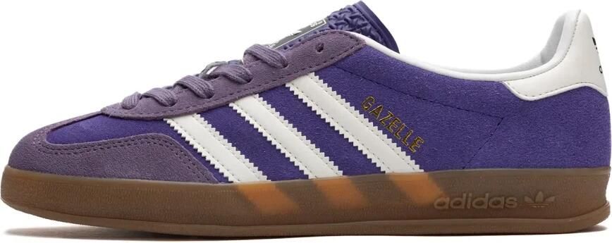 Adidas Originals Gazelle Indoor Collegiate Purple Cloud White Shadow Violet- Dames Collegiate Purple Cloud White Shadow Violet