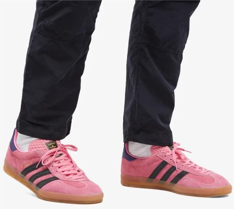Adidas Originals Gazelle Indoor W Sneaker Gazelle bliss pink core black collegiate purple - Foto 8
