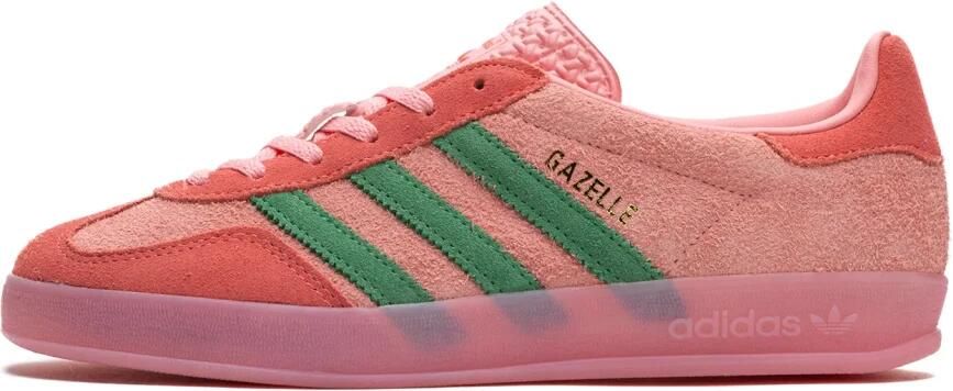 Adidas Originals Gazelle Indoor Schoenen Dames Semi Pink Spark Preloved Scarlet - Foto 4