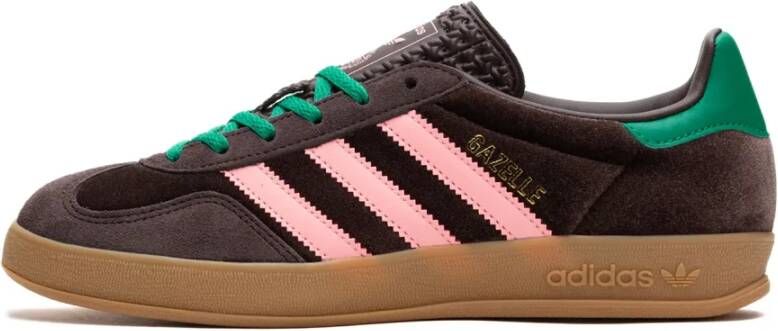 Adidas Gazelle indoor sneaker van fluweel met suède details - Foto 2