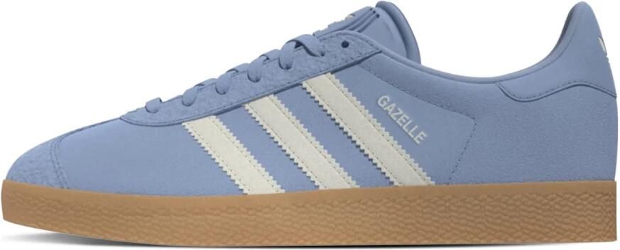 Adidas Originals Gazelle sneakers lichtblauw wit - Foto 2