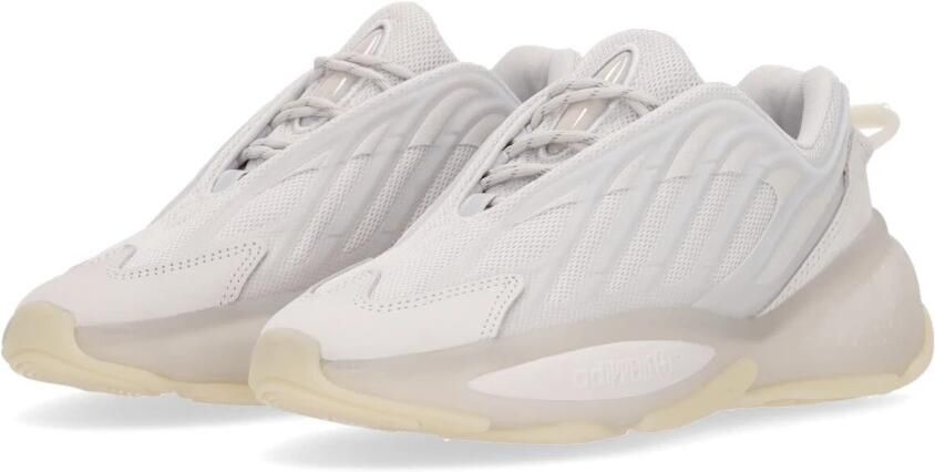 Adidas Grijze Mesh Sneaker met Buisvormige Ondersteuning