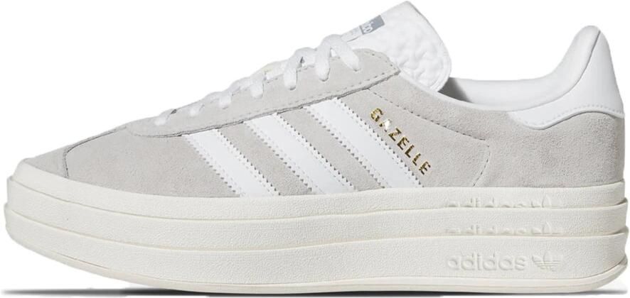 Adidas Originals Gazelle Bold W Sneaker Fashion sneakers Schoenen grey two ftwr white core white maat: 38 beschikbare maaten:36 2 3 38 39 1 3 40 - Foto 3