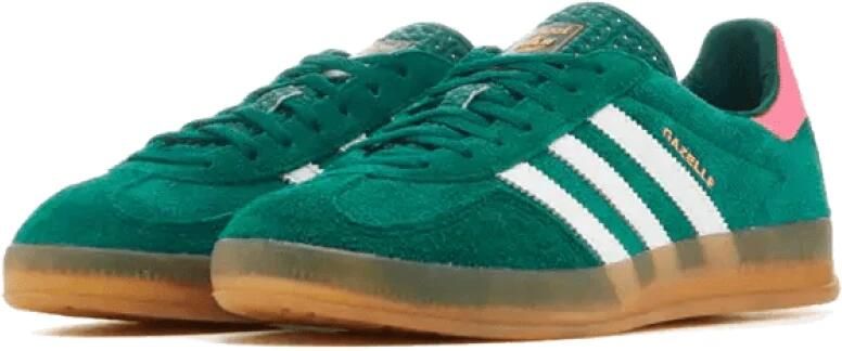 Adidas Originals Gazelle Indoor W Sneaker Gazelle Schoenen collegiate green ftwr white lucid pink