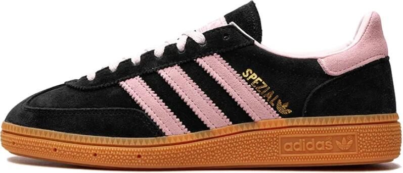 Adidas Originals Zwarte Suède Sneakers Vetersluiting Normale pasvorm