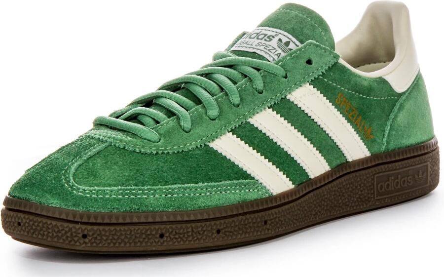 Adidas Originals Handball Spezial Sneaker Sneakers Schoenen preloved green cream white crystal white maat: 41 1 3 beschikbare maaten:41 1 3 42 4 - Foto 2