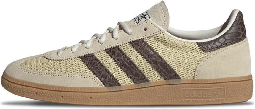 ADIDAS ORIGINALS Sneakers laag 'Handball Spezial' beige chocoladebruin