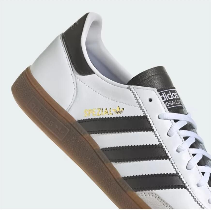 Adidas Originals Handball Spezial Dames Cloud White Core Black Gum- Dames Cloud White Core Black Gum - Foto 7