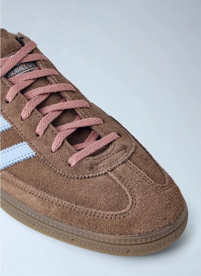ADIDAS ORIGINALS Sneakers laag 'Handball Spezial' lichtblauw chocoladebruin oudroze wit - Foto 3