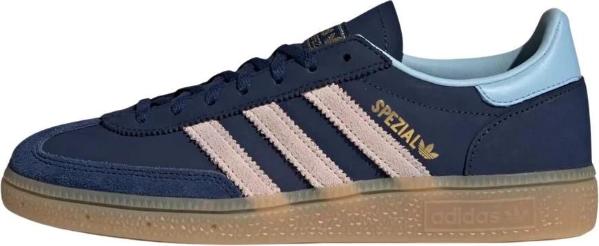 Adidas Handball Spezial Sneakers Dames Blauw 1 3 Mesh Synthetisch