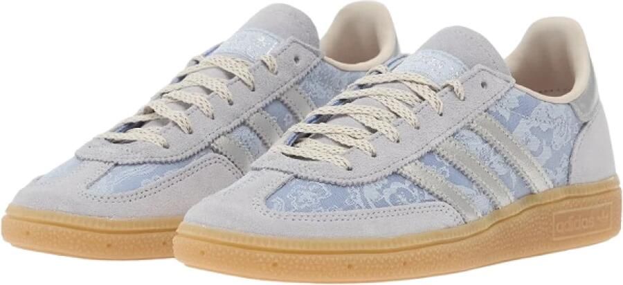 Adidas Lage Sneakers Handball Spezial Crystal Sky Silver Metallic Chalk White