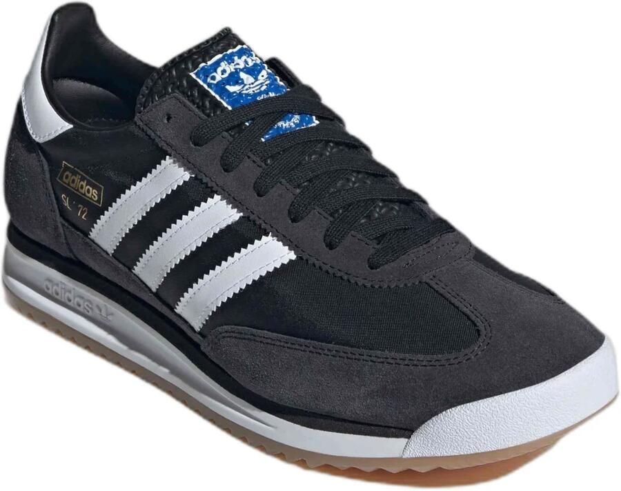 Adidas Originals SL 72 RS Core Black Cloud White Blue- Core Black Cloud White Blue