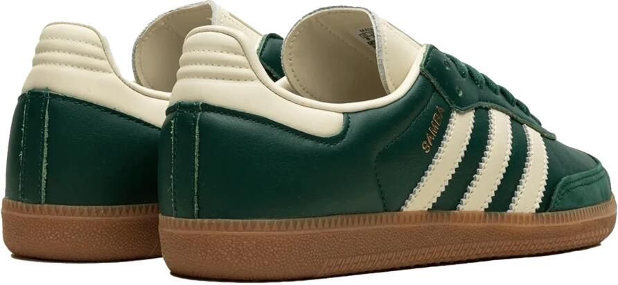 Adidas Originals Samba OG Dames Collegiate Green Cream White Gold Metallic- Dames Collegiate Green Cream White Gold Metallic - Foto 3