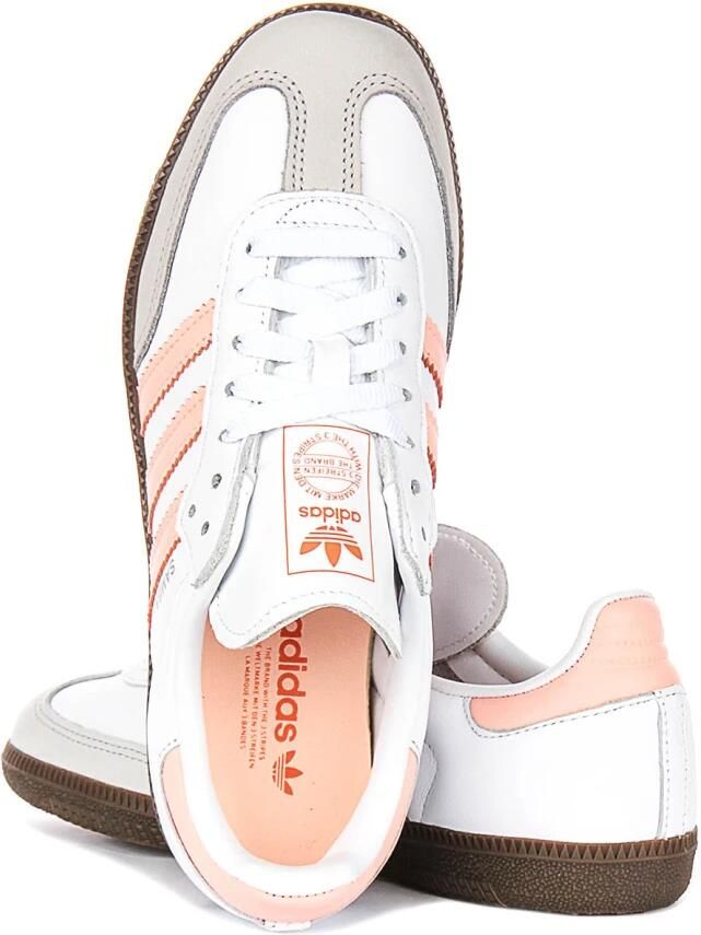 Adidas Sneakers Samba OG W Cloud White Clear Orange Semi Coral - Foto 2