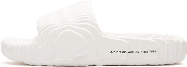 Adidas Originals Adilette 22 Slides Crystal White Crystal White Core Black- Crystal White Crystal White Core Black - Foto 4