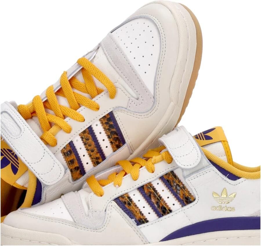 Adidas Originals Witte Sneakers met X Platte Veters en Verstelbare Klittenbandsluiting White Heren