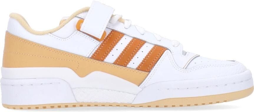Adidas Low Cloud White Pulse Amber Orange Rush Sneakers